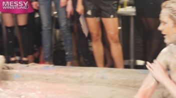 Messy Wrestling: Fuck Your Sexy Shine And Prepare For Mud Smack-Down Time! Screencap 71 on www.sinx.com