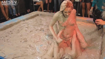 Messy Wrestling: Fuck Your Sexy Shine And Prepare For Mud Smack-Down Time! Screencap 77 on www.sinx.com