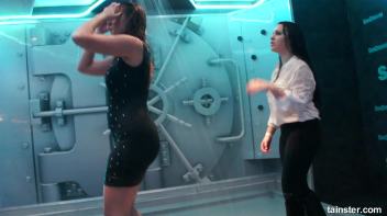 Gorgeous girls party hard under the shower Screencap 16 on www.sinx.com