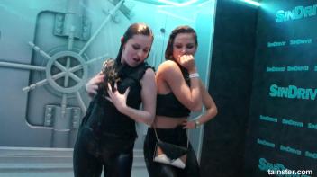 Gorgeous girls party hard under the shower Screencap 26 on www.sinx.com