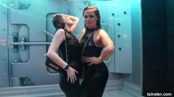 Gorgeous girls party hard under the shower Screencap 29 on www.sinx.com