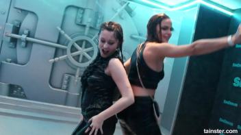 Gorgeous girls party hard under the shower Screencap 31 on www.sinx.com