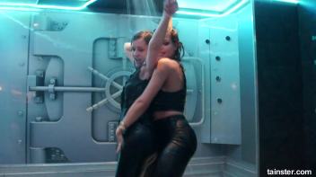 Gorgeous girls party hard under the shower Screencap 37 on www.sinx.com