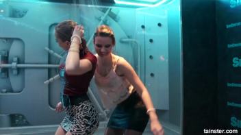 Gorgeous girls party hard under the shower Screencap 44 on www.sinx.com