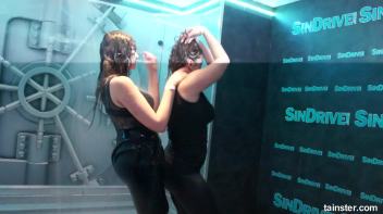 Gorgeous girls party hard under the shower Screencap 60 on www.sinx.com