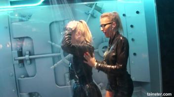 Gorgeous girls party hard under the shower Screencap 64 on www.sinx.com