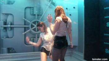 Gorgeous girls party hard under the shower Screencap 7 on www.sinx.com
