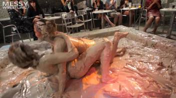 Double Match Mud Wrestling Event Screencap 14 on www.sinx.com