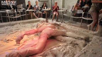 Double Match Mud Wrestling Event Screencap 18 on www.sinx.com