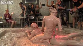 Double Match Mud Wrestling Event Screencap 19 on www.sinx.com