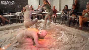 Double Match Mud Wrestling Event Screencap 41 on www.sinx.com