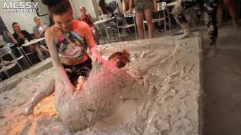 Double Match Mud Wrestling Event Screencap 6 on www.sinx.com