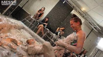 Double Match Mud Wrestling Event Screencap 7 on www.sinx.com