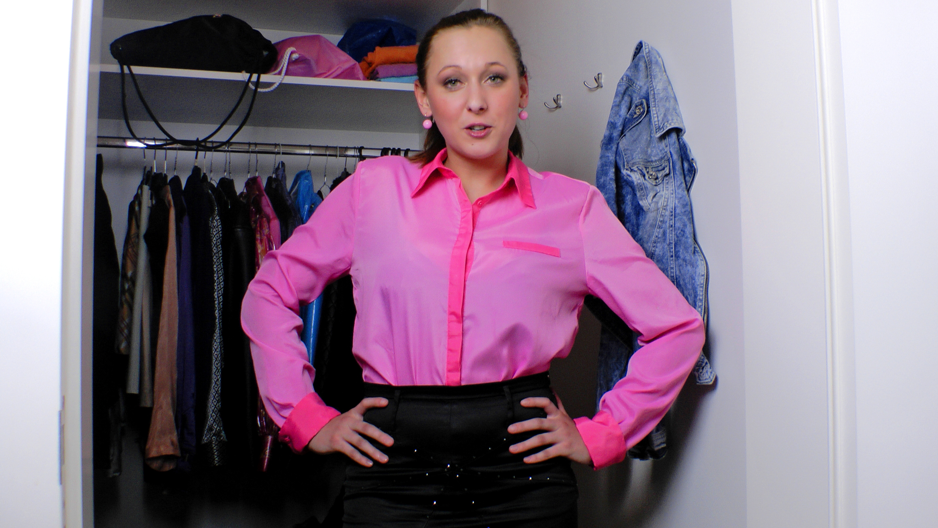 Brunette Hottie's Clothes Ripping Revenge - Cam 2 on www.sinx.com