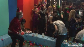 New Year's Sex Ball Part 2 - Cam 2 Screencap 53 on www.sinx.com