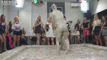 Messy Wrestling: Mud Bunnies Beast it Out In The Ring! Screencap 32 on www.sinx.com