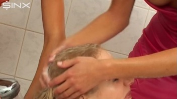 Hair Washing Fun For European Babes Screencap 78 on www.sinx.com