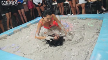 Messy Wrestling: Different Styles Go Wild In The Mud - It's All One Big Mess In The End! Screencap 12 on www.sinx.com