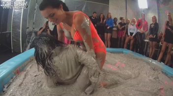 Messy Wrestling: Different Styles Go Wild In The Mud - It's All One Big Mess In The End! Screencap 13 on www.sinx.com