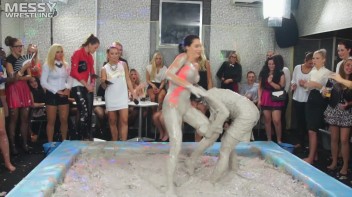 Messy Wrestling: Different Styles Go Wild In The Mud - It's All One Big Mess In The End! Screencap 18 on www.sinx.com