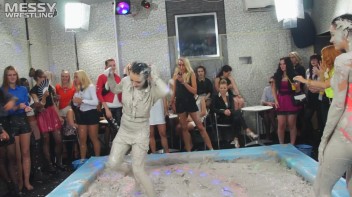 Messy Wrestling: Different Styles Go Wild In The Mud - It's All One Big Mess In The End! Screencap 24 on www.sinx.com