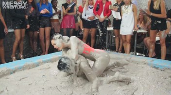 Messy Wrestling: Different Styles Go Wild In The Mud - It's All One Big Mess In The End! Screencap 26 on www.sinx.com