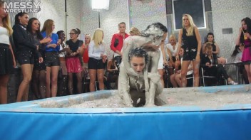 Messy Wrestling: Different Styles Go Wild In The Mud - It's All One Big Mess In The End! Screencap 27 on www.sinx.com