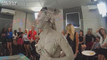 Messy Wrestling: Different Styles Go Wild In The Mud - It's All One Big Mess In The End! Screencap 49 on www.sinx.com