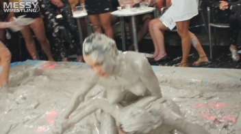 Messy Wrestling: Different Styles Go Wild In The Mud - It's All One Big Mess In The End! Screencap 66 on www.sinx.com