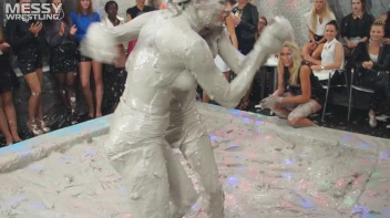 Messy Wrestling: Different Styles Go Wild In The Mud - It's All One Big Mess In The End! Screencap 71 on www.sinx.com
