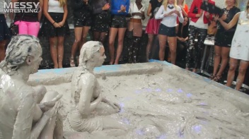 Messy Wrestling: Different Styles Go Wild In The Mud - It's All One Big Mess In The End! Screencap 74 on www.sinx.com