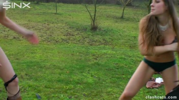 Sexy Babes Rip Clothes in Heated Catfight - Cam 1 Screencap 57 on www.sinx.com