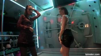 Party Sextasy Part 2 - Shower Cam Screencap 2 on www.sinx.com