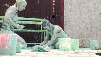 Sloppy Goo Catfight Screencap 85 on www.sinx.com