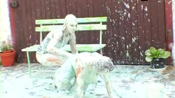 Sloppy Goo Catfight Screencap 86 on www.sinx.com
