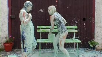 Sloppy Goo Catfight Screencap 90 on www.sinx.com