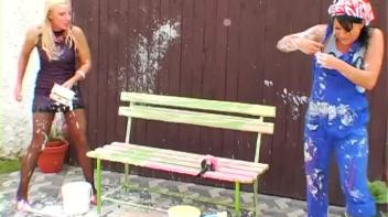 Sloppy Goo Catfight Screencap 13 on www.sinx.com