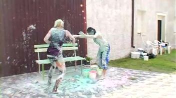Sloppy Goo Catfight Screencap 35 on www.sinx.com