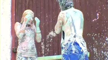 Sloppy Goo Catfight Screencap 37 on www.sinx.com