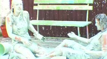 Sloppy Goo Catfight Screencap 59 on www.sinx.com