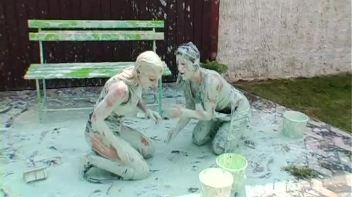 Sloppy Goo Catfight Screencap 78 on www.sinx.com