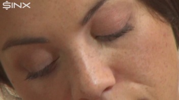 Raven Haired Babe Brushes Her Best Friends Hair Screencap 40 on www.sinx.com