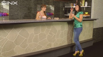 Two Partying Babes Enjoy Wet And Messy Fun Screencap 9 on www.sinx.com