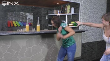 Two Partying Babes Enjoy Wet And Messy Fun Screencap 31 on www.sinx.com