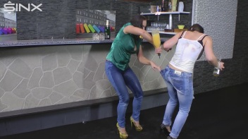 Two Partying Babes Enjoy Wet And Messy Fun Screencap 41 on www.sinx.com