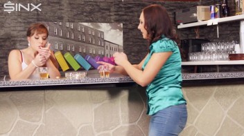 Two Partying Babes Enjoy Wet And Messy Fun Screencap 6 on www.sinx.com