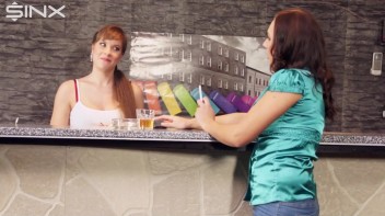 Two Partying Babes Enjoy Wet And Messy Fun Screencap 7 on www.sinx.com