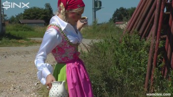 Sexy milkmaids get messy with cream and eggs - Cam 2 Screencap 31 on www.sinx.com