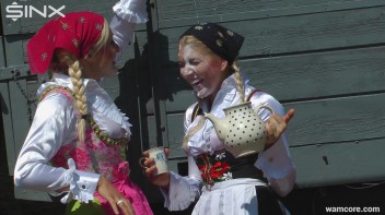 Sexy milkmaids get messy with cream and eggs - Cam 2 Screencap 42 on www.sinx.com