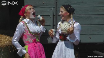 Sexy milkmaids get messy with cream and eggs - Cam 2 Screencap 44 on www.sinx.com